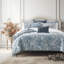 Ensemble de housse de couette en coton Alexandria Shadow-110400135