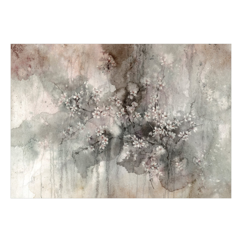 Rayfe Peel & Stick Floral Wall Mural, 68.9" L x 96.5" W