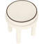 Repose-pieds / tabouret en velours Velin-130942129