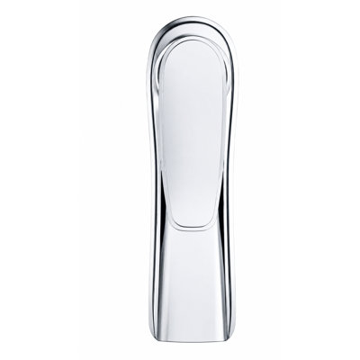 VanoFall Waterfall Vessel Polished Chrome Single Hole, Single Handle With Drain Assembly