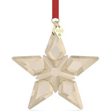 Annual Edition 2023 Snowflake Hanging Ornament Set, Clear Swarovski Crystals, Part Of The Swarovski Annual Edition Collection