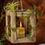 Lanterne en bois Farmhouse