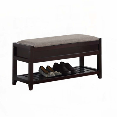 Seating Bench with Shoe Storage by Ebern Designs