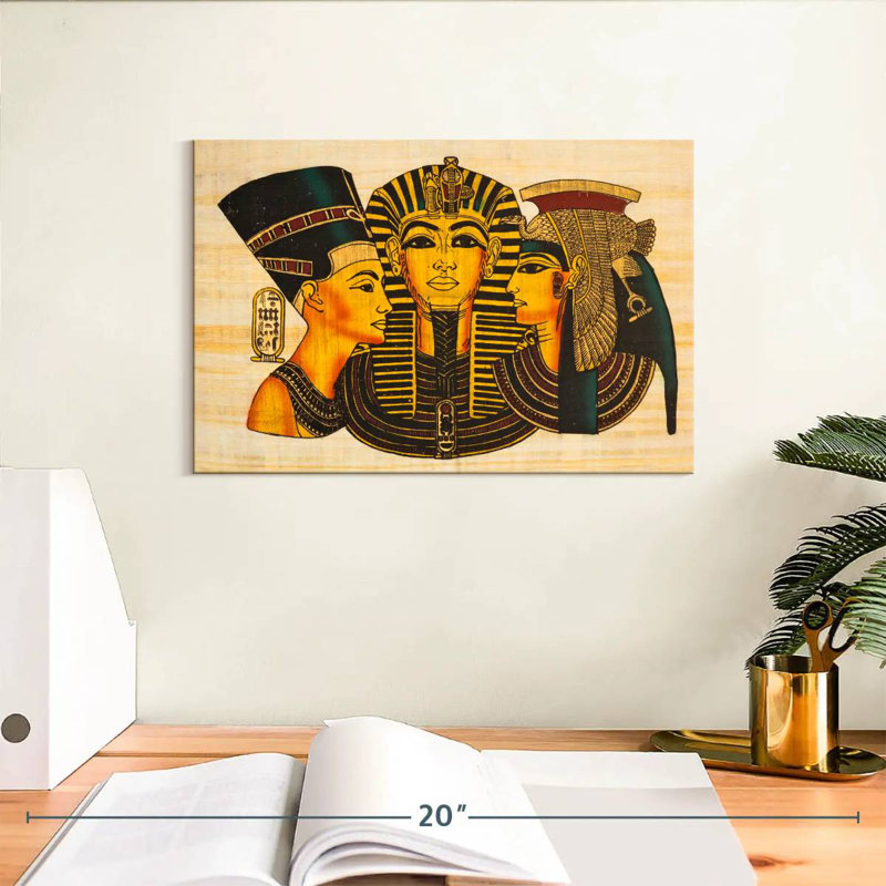 Leisha Ancient Egyptian Royalty, 8" H x 12" W