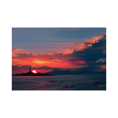 Close to the Sun 1 Piece Wrapped Canvas Painting