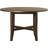 Atwood Round Table, Burnished Dark Oak