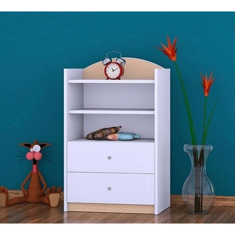 Hallie 96cm H Kids Cube, Bright Pear, 92cm H x 60cm W x 34cm D