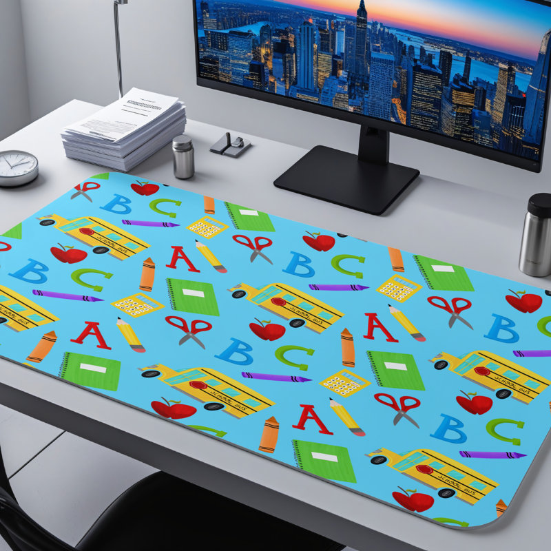 Polyester Desk Pad, 23.6x13.8