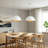 15.75" Adjustable White Dome Pendant Light-988963751