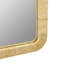 39.00X26.00X1.20" Natural Rattan Arched  Wall Mirror (INCLUDES MIRROR ONLY)