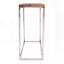 Console Boho Glam avec plateau en bois recyclé