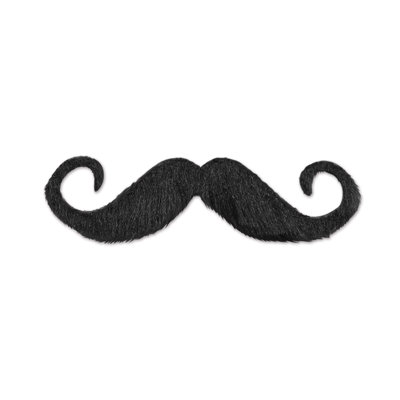 Handlebar Hairy 'stache - 5" - Pack of 12