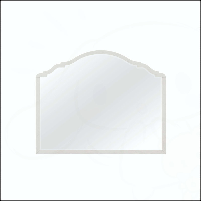 Shaped Mirror - Cement