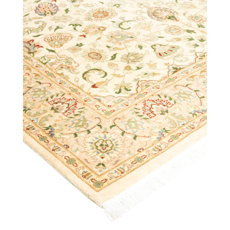 Classic One-of-a-Kind 4' 3" X 6' 2" Hand Knotted Area Rug
