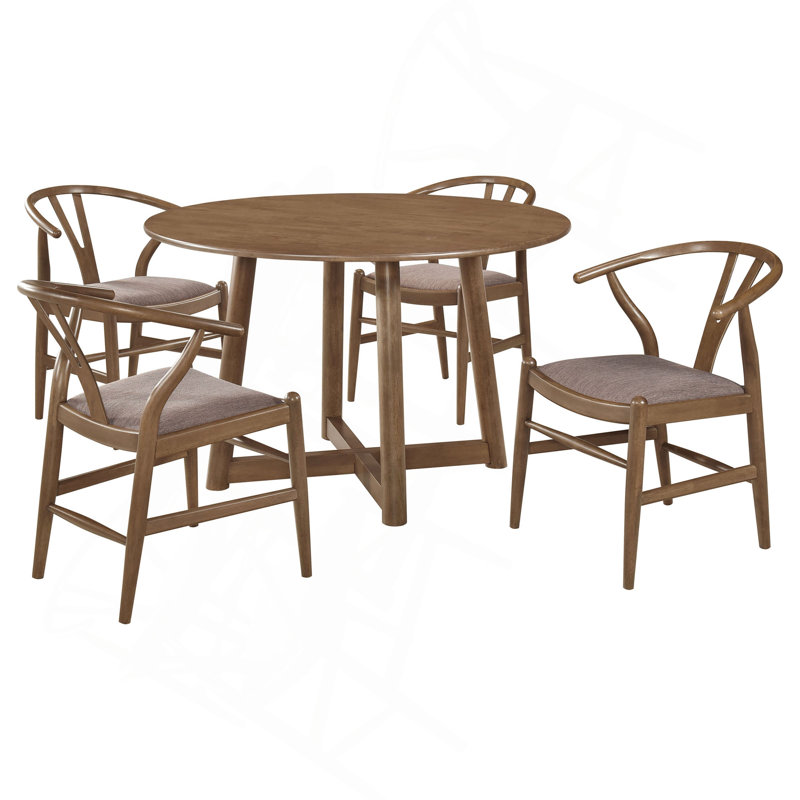 Walnut Solid Wood Dining Set