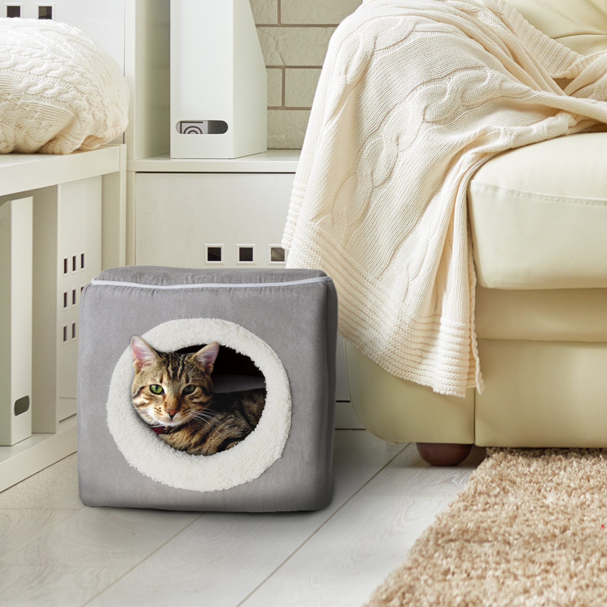 pet cube bed