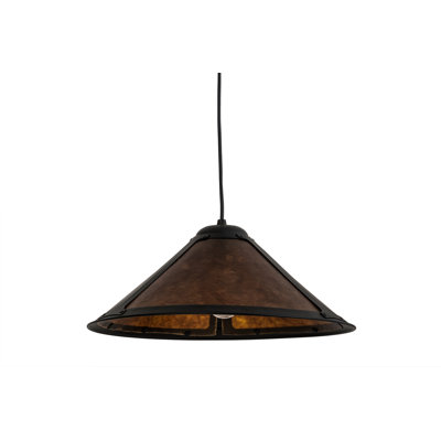 Luminaire suspendu 1 lumière Bawan