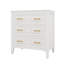 Armoire de rangement de salle de bain 30 po avec cadre en bois massif et 3 tiroirs-1408441150