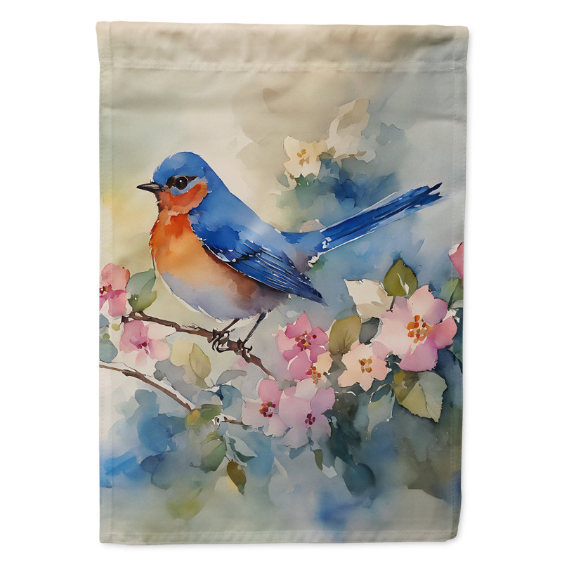 Drapeau de jardin en polyester double face H 15,5 po x l 11,25 po