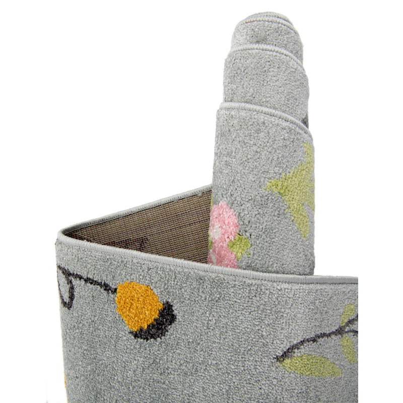 Whimsy Runner Polypropylene Plastic Rug, Runner 2'2" x 6'