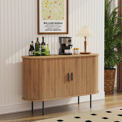 47.2" Sideboard with Tambour Door