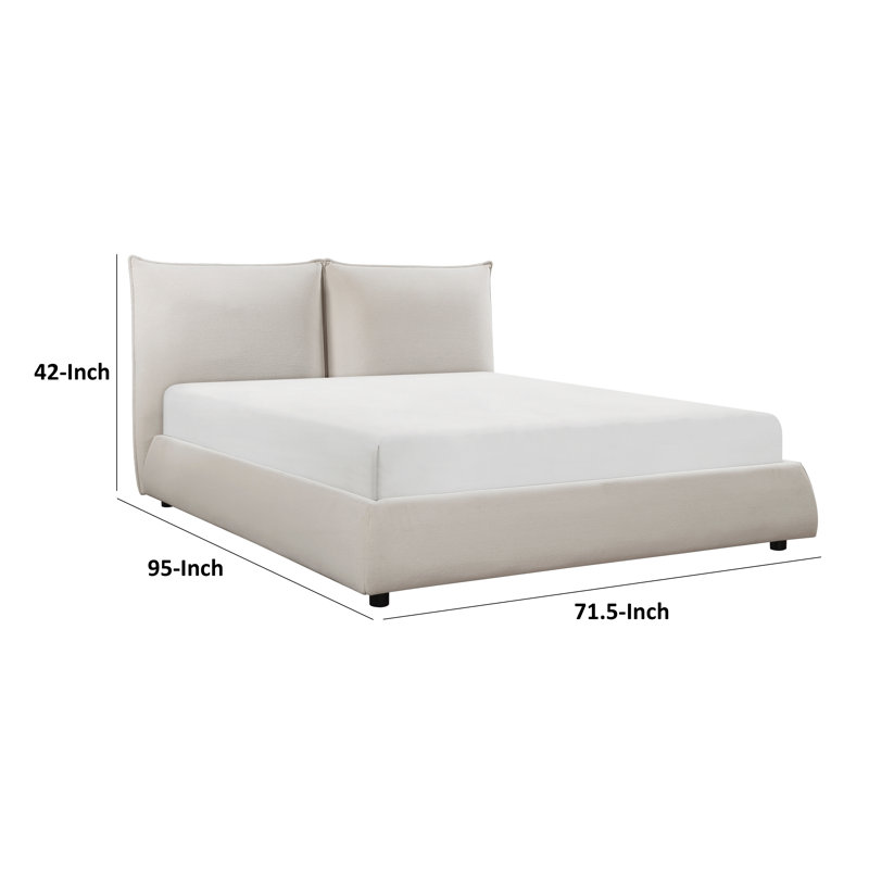 Upholstered Platform Bed
