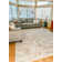 Straten Abstract Design Modern Cream/Beige Area Rug