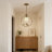 Tiffany Style 1-light Bird Ring Pendant Chandelier