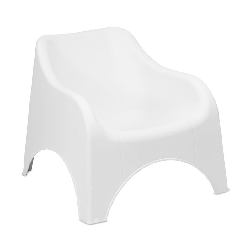 Ensemble nuage (2 chaises et 1 table d'appoint), Blanc
