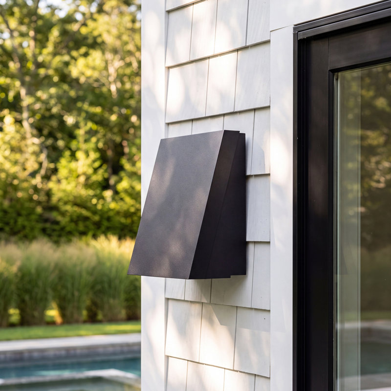 Luther LED Wall Light, Architectural Bronze