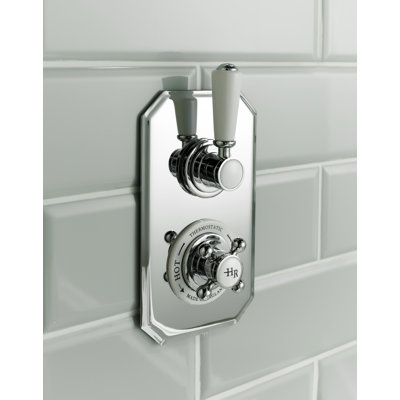 Topaz Twin Concealed Diverter Shower Valve