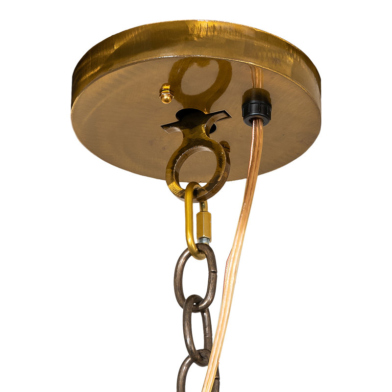 56" Wide Amaury 16 Light Chandelier, 10, 48" H x 36" W x 36" D, Lt Burnished Transparent Gold