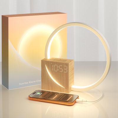 Analog Electric Tabletop Clock with Alarm