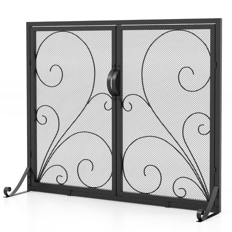 Carlyle Metal Fireplace Screen