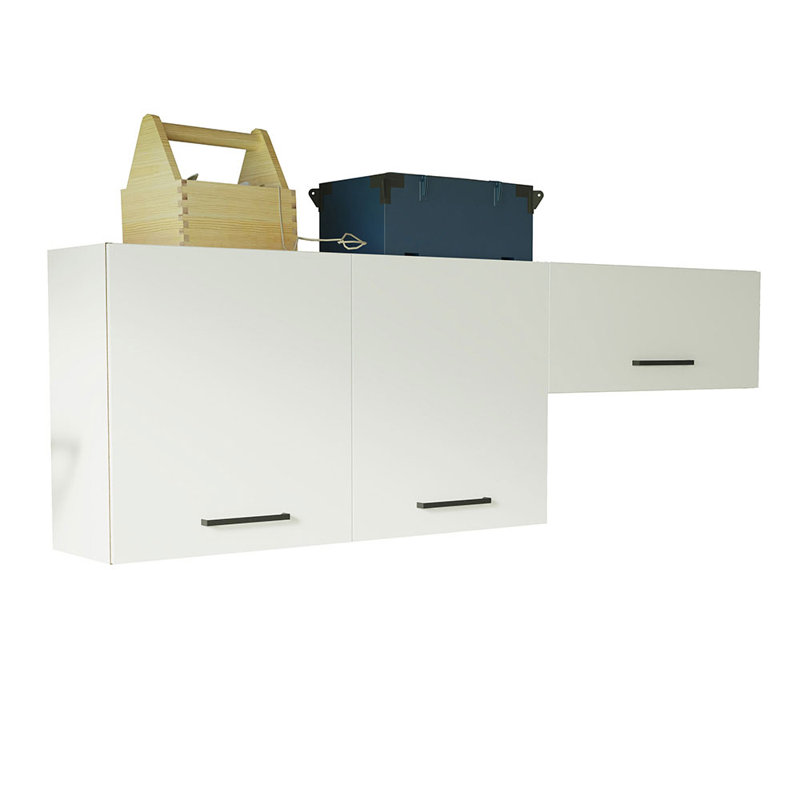 Armoire murale 47 po avec 3 portes de rangement en bois Latitude Run