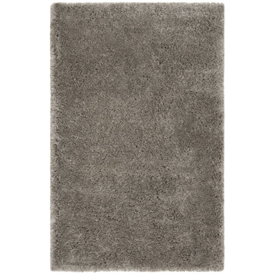 Arshika Shag Hand Tufted Performance Solid Color Rug