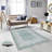 Stylish Woven Carpet, 5.2 x 7.5 Feet | 100% Polyester, 0.3 in Pile Height, Antibacterial, Non-Slip PVC Dot Underside | Machine Washable, 3D Digital Print | Perfect for Living Room, Bedroom & Home Décor-370175591