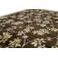 Tapis brun et ivoire de haute qualité noué à la main