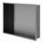 19" X 15" Stainless Steel Shower Niche, Gunmetal Black-397674296-397674302