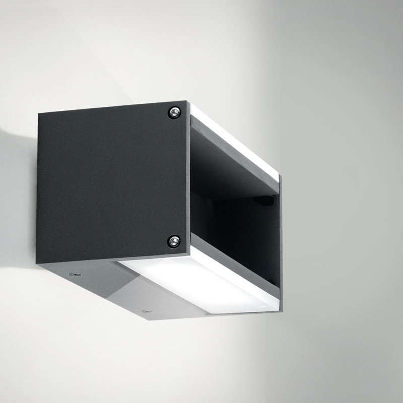 Dark Grey Integrated LED Aluminium Pathway Light
