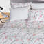  Ensemble de draps 100% flanelle Floral-5064259