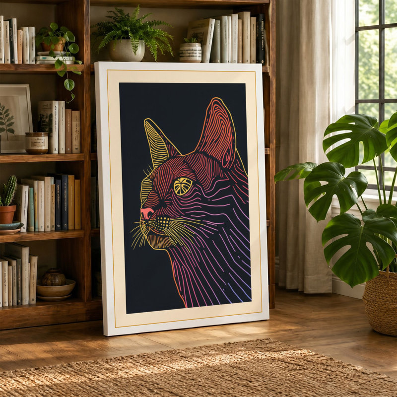 Print, 36x24 - 91.4 x 61.0 cm, Ochre Border