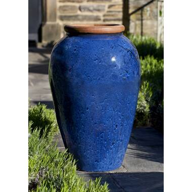 Hunziker Ceramic Pot Planter Rosecliff Heights Size: 24 H x 28 W x 28 D