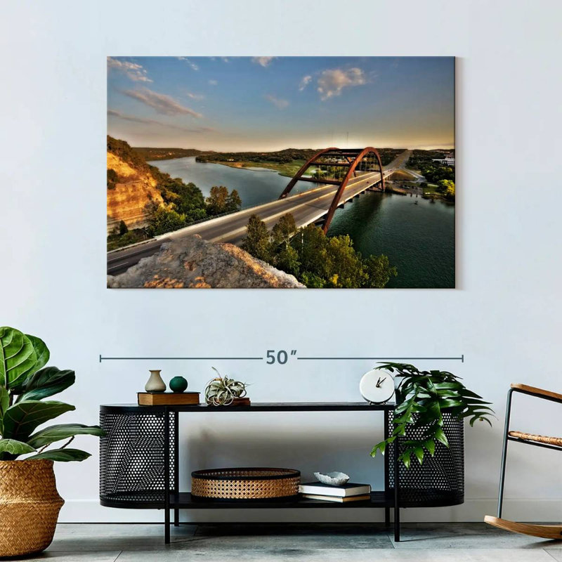 Lilie Pennybacker Bridge Highway, H 32 po x l 48 po