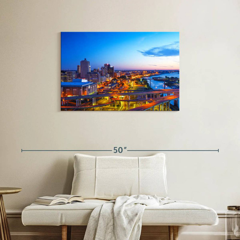 Senne Memphis Highways, 24" H x 36" W