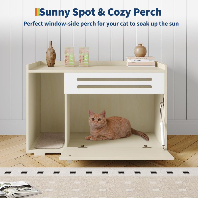 50.8cm H Cat Tree, Yellow