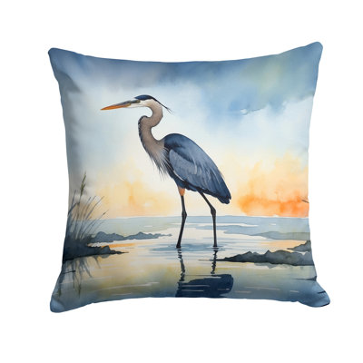 Coussin Blue Heron