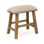 Jocelyn Upholstered Stool with Solid Wood Frame-2067406353
