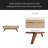 Solid Wood Feet For Solid Weighing, And Bed End Stool With Storage Function-1801903604