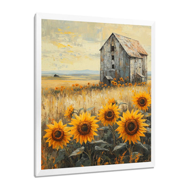 Dotsy - impressions sur toile florales, H 32 po x l 16 po, Reproduction encadrée d'une seule photo, Blanc